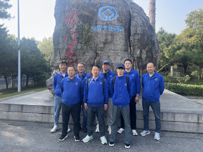 公司组织小包团驾驶员开展洛阳文旅知识实地学习。